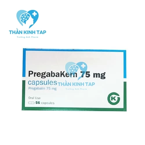 Pregabakern 75mg - Thuốc điều trị đau thần kinh ngoại biên